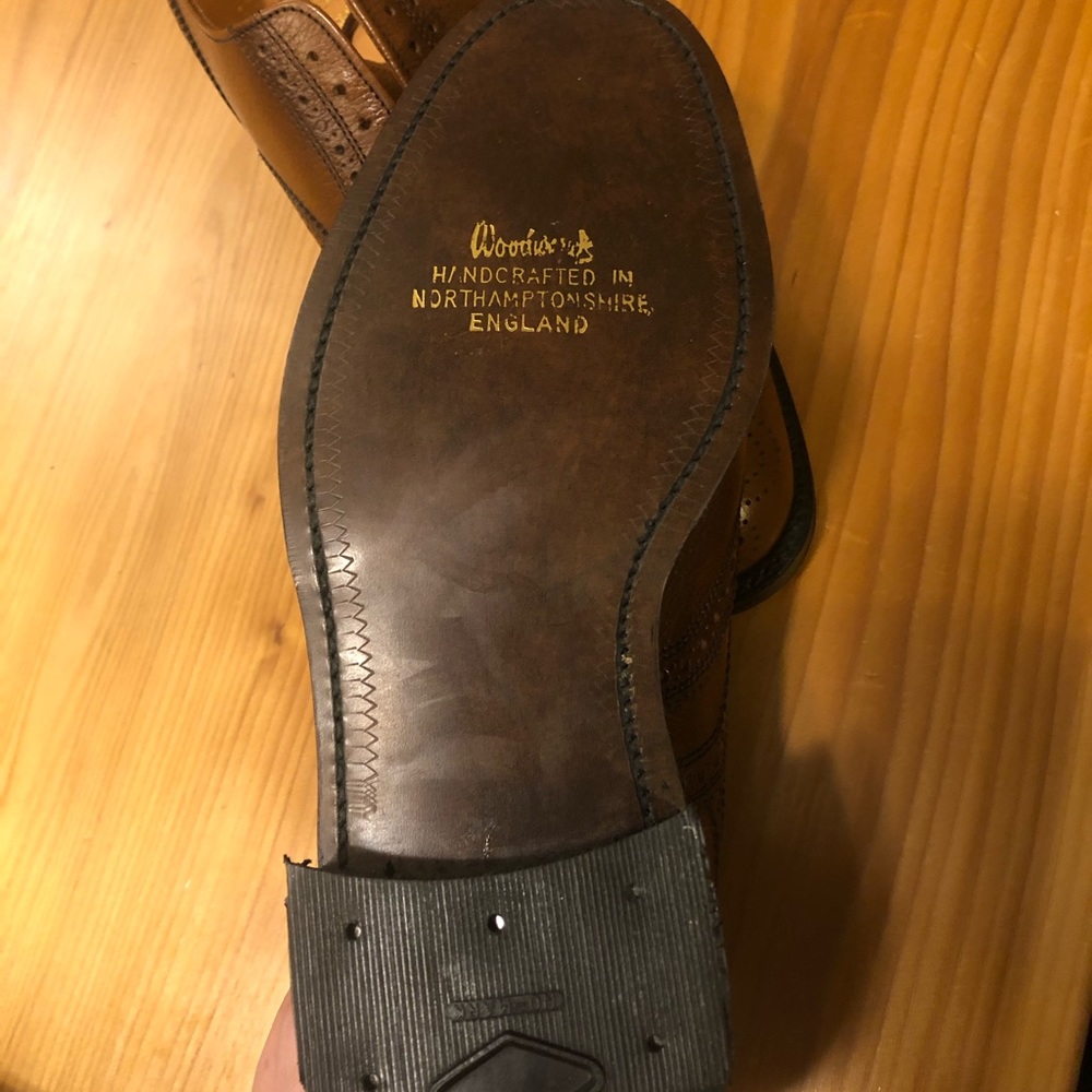 Vintage John Hampton for Woodward’s Wingtip Shoes - Picture 3 of 7